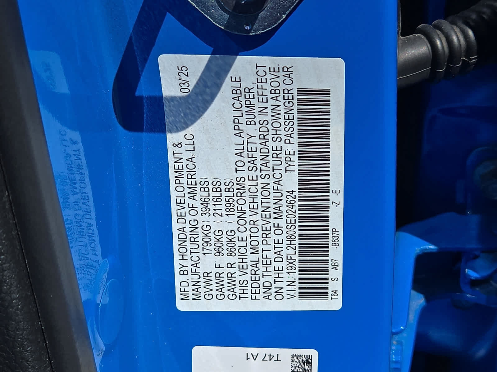 Certified 2025 Honda Civic Sport image 28
