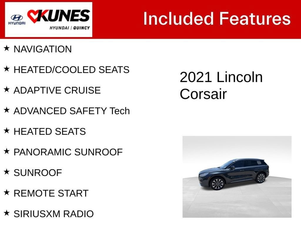 Used 2021 Lincoln Corsair Reserve w/ Equipment Group 201A AWD/4WD image 4