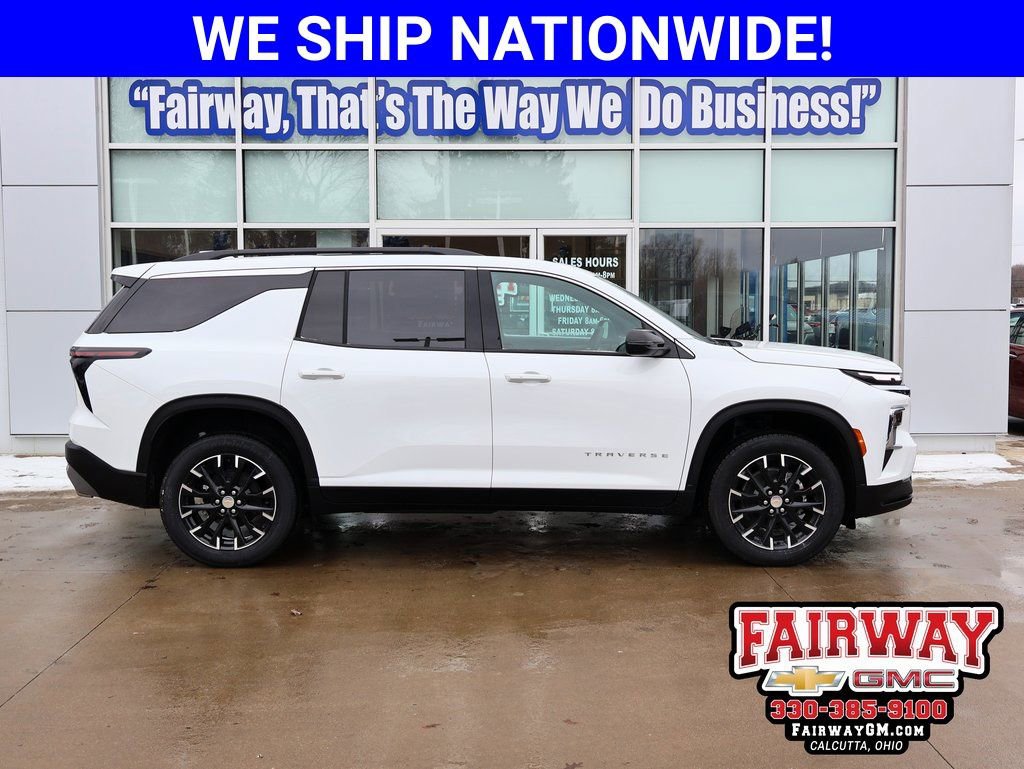 New 2026 Chevrolet Traverse LT w/ Sun and Wheel Package