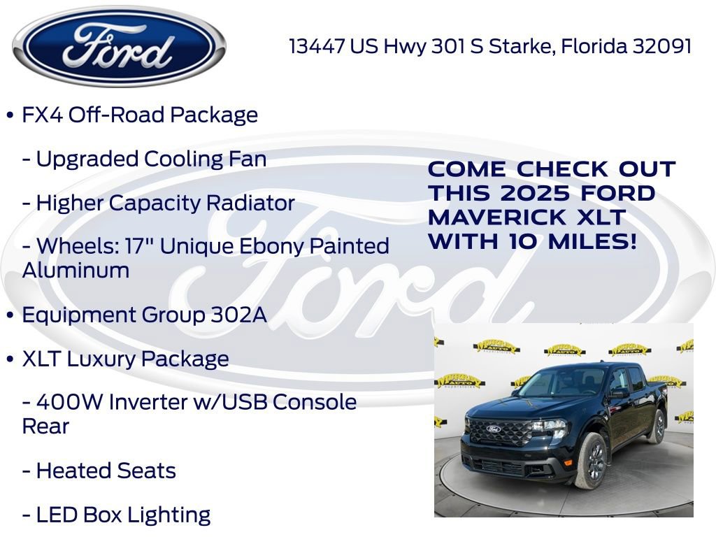 New 2025 Ford Maverick XLT w/ XLT Luxury Package image 15