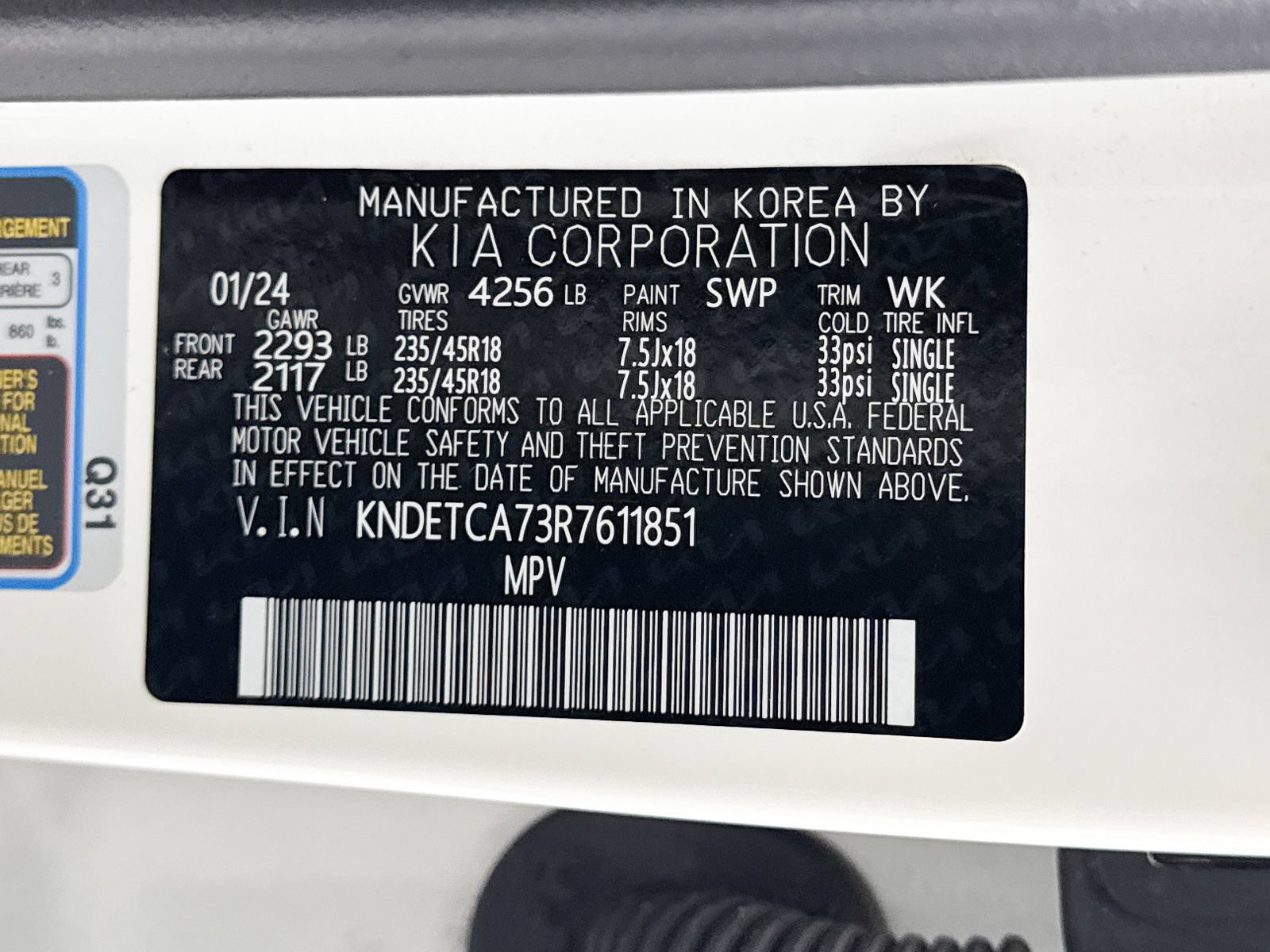 Certified 2024 Kia Seltos SX w/ SX Sunroof Package AWD/4WD image 42