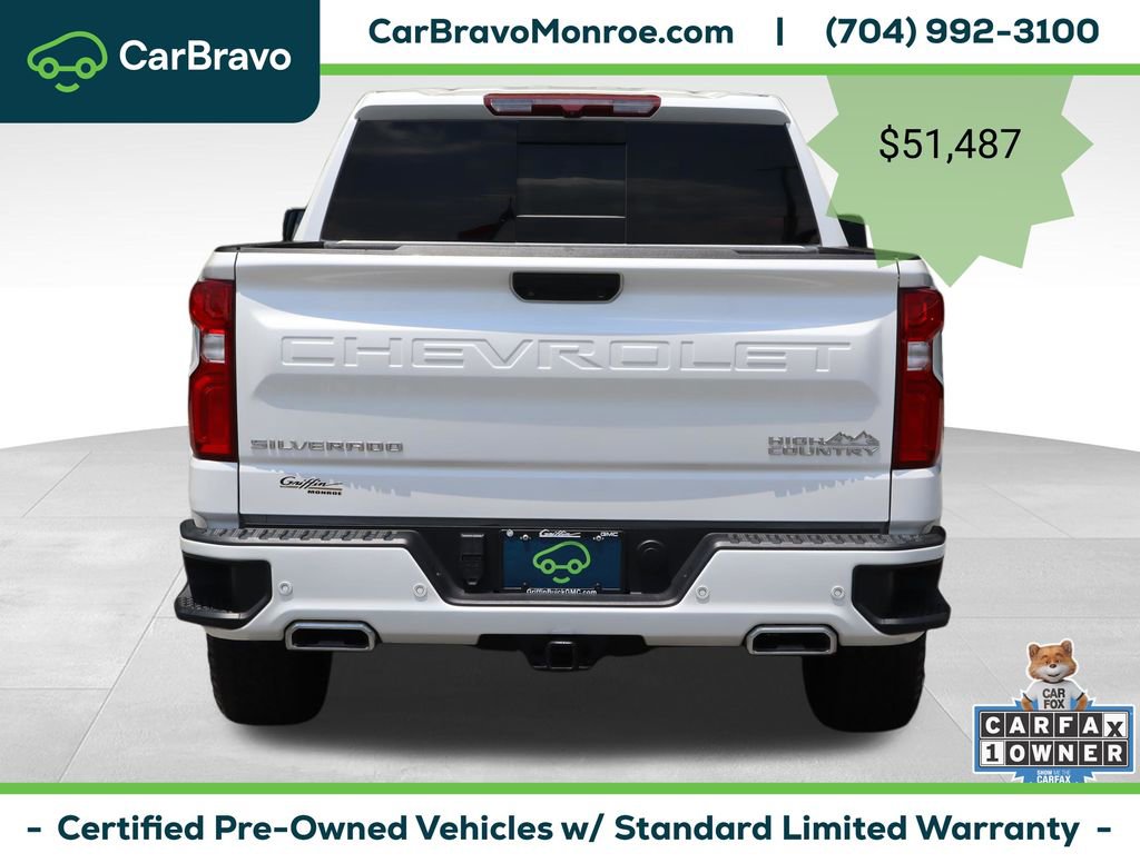 Certified 2023 Chevrolet Silverado 1500 High Country w/ Z71 Off-Road Package AWD/4WD image 5