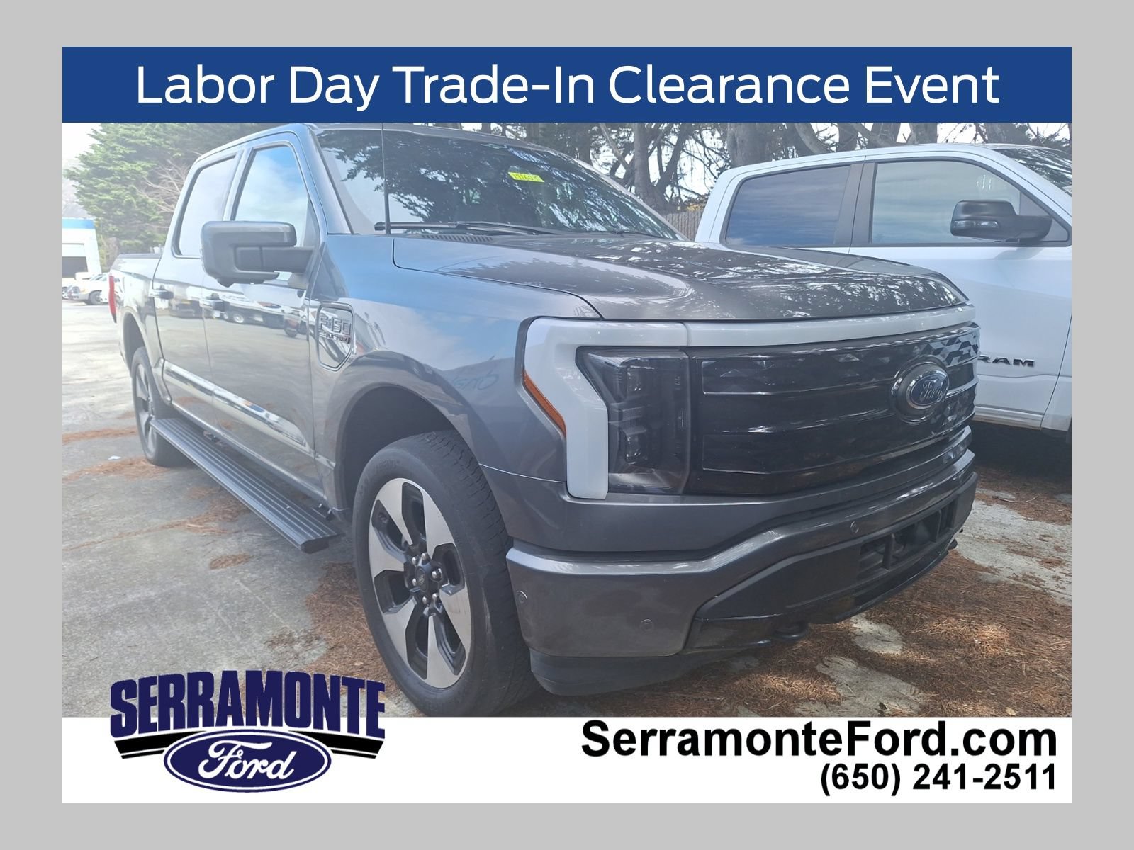 Used 2023 Ford F150 Lightning Platinum AWD/4WD image 1