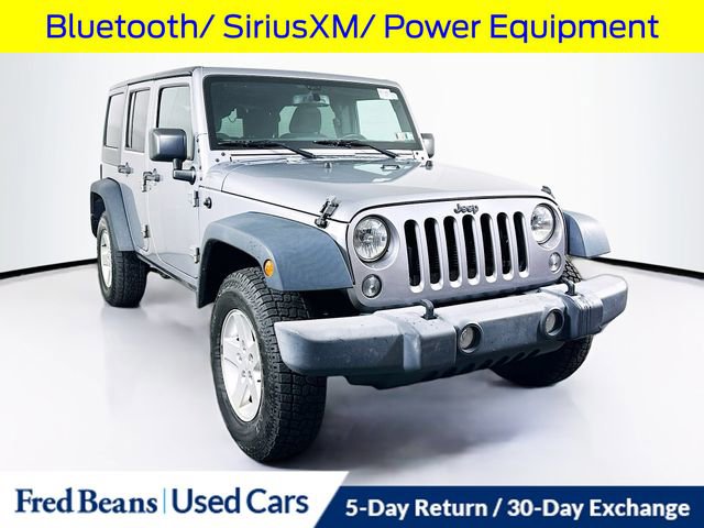 Used 2016 Jeep Wrangler Unlimited Sport w/ Quick Order Package 24S AWD/4WD image 1