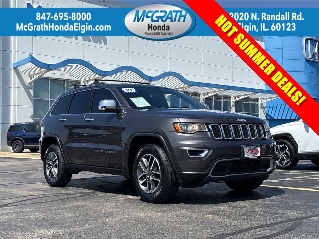 Used 2021 Jeep Grand Cherokee Limited w/ Trailer Tow Group IV