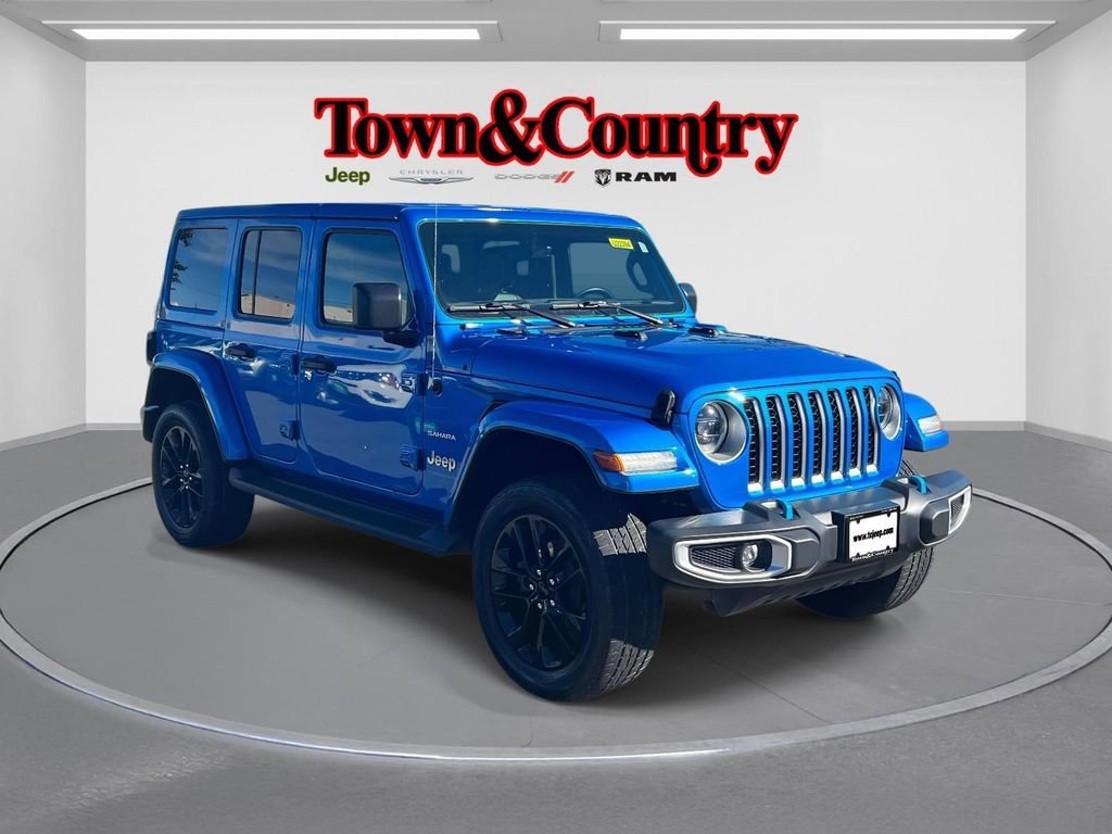 Certified 2023 Jeep Wrangler Unlimited Sahara w/ Cold Weather Group image 1