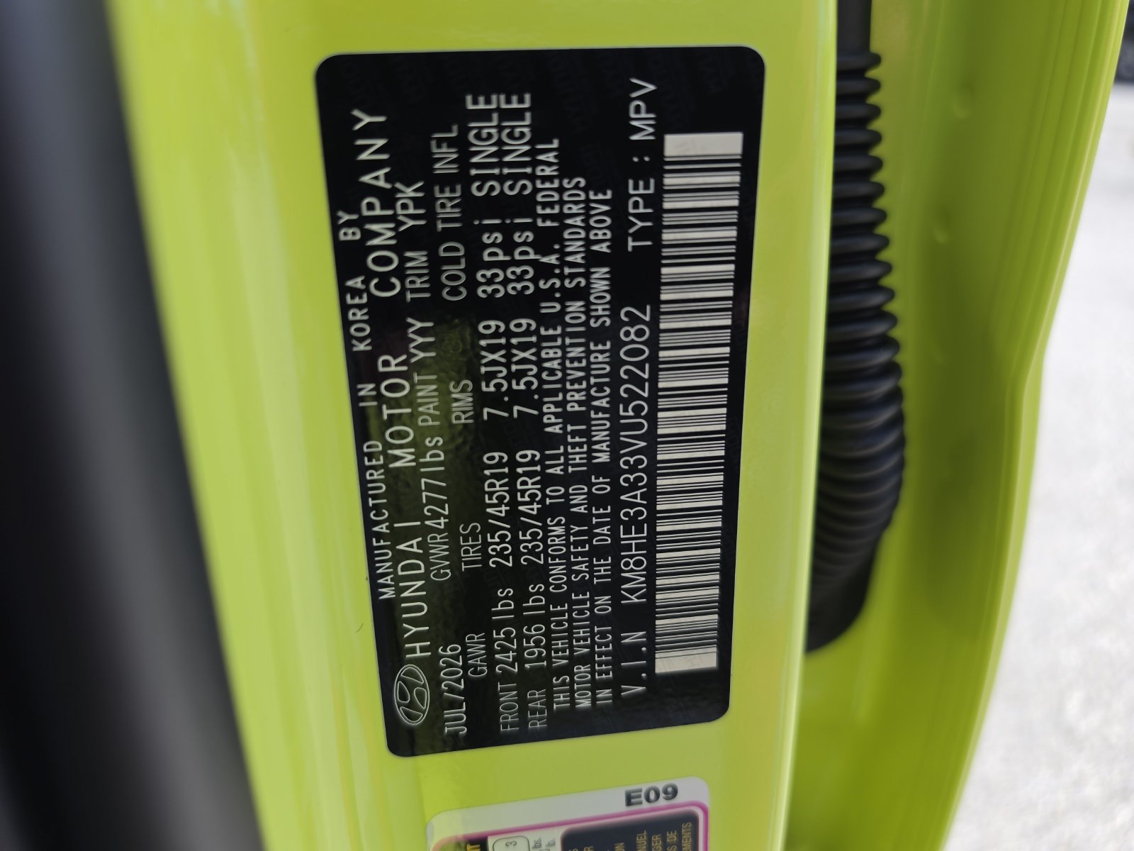 New 2027 Hyundai Kona Limited FWD image 36