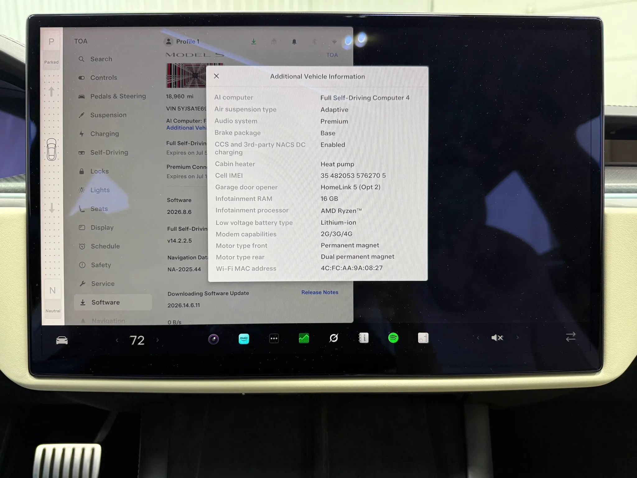 Used 2023 Tesla Model S Plaid AWD/4WD image 23