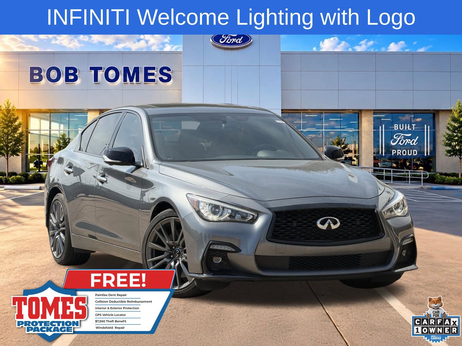 Used 2024 INFINITI Q50 Red Sport 400 AWD/4WD image 1