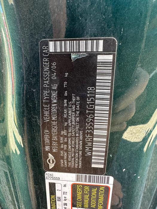 Used 2006 MINI Cooper Convertible FWD image 41