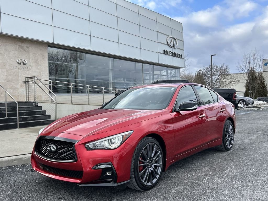 Certified 2024 INFINITI Q50 Red Sport 400 image 1