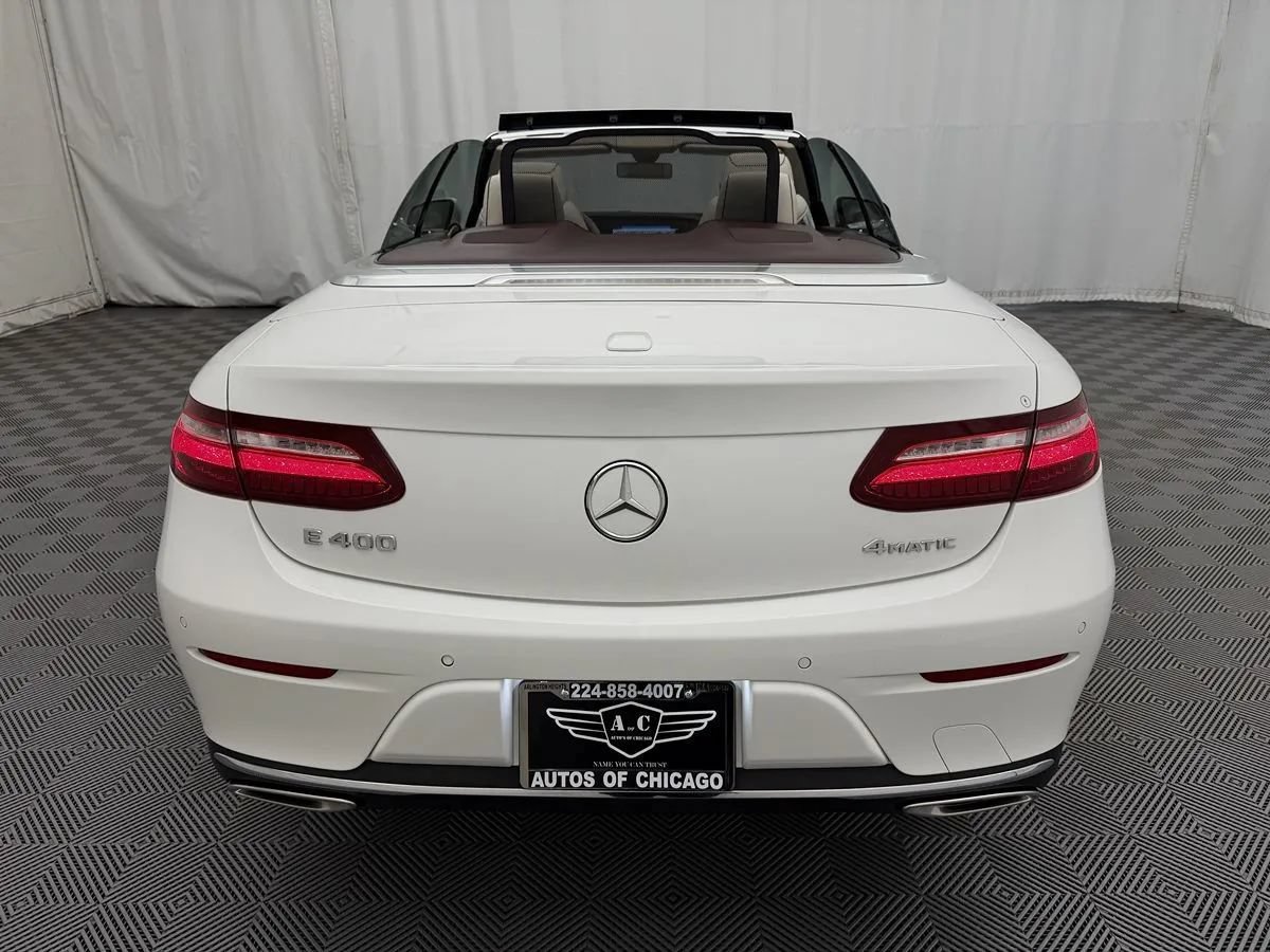Used 2018 Mercedes-Benz E 400 4MATIC Cabriolet image 6