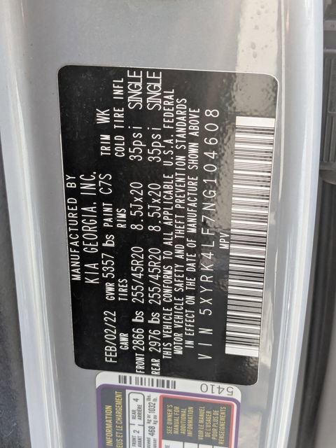 Used 2022 Kia Sorento SX image 28