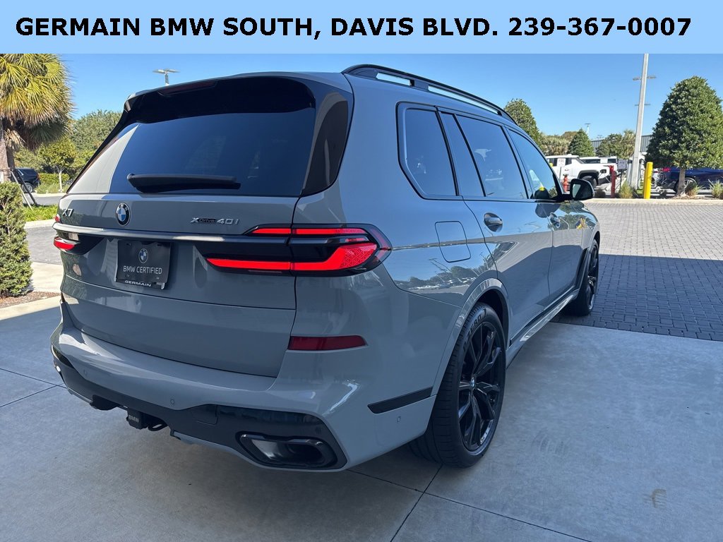 Certified 2024 BMW X7 xDrive40i w/ M Sport Package image 4