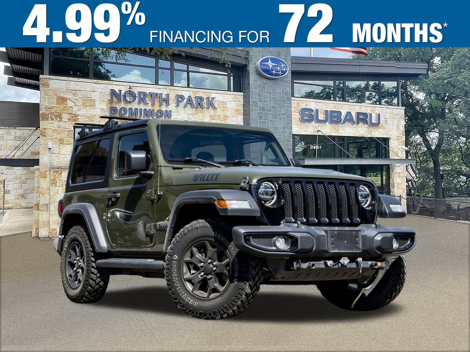 Used 2022 Jeep Wrangler Willys