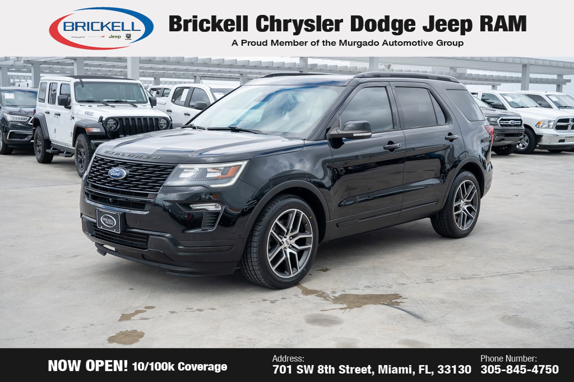 Used 2018 Ford Explorer Sport w/ Equipment Group 401A