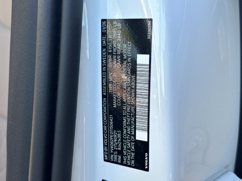 Certified 2026 Volvo XC90 B6 Plus AWD/4WD image 29