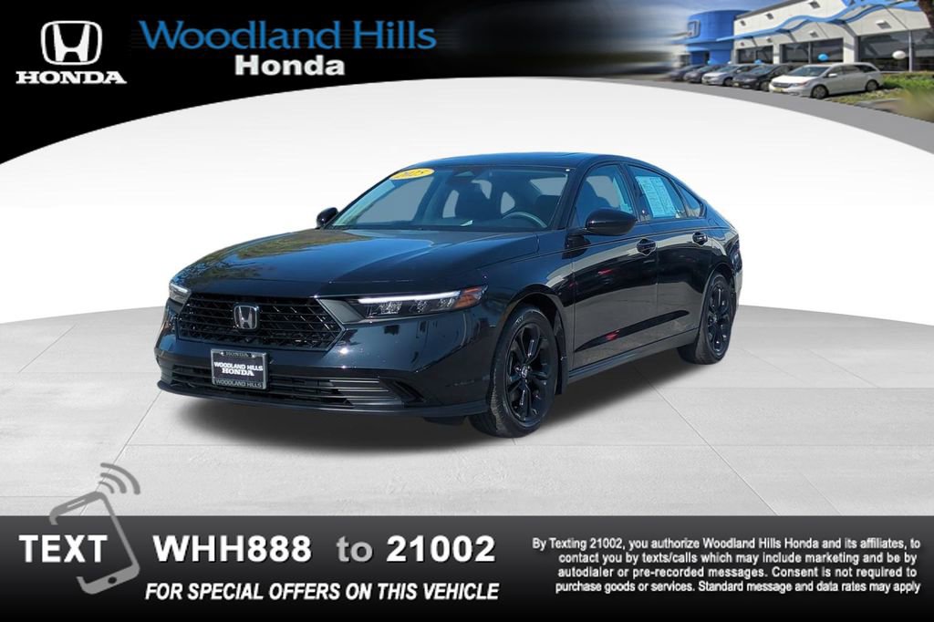 Certified 2025 Honda Accord SE image 1