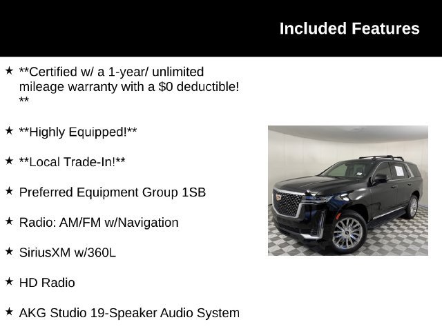 Certified 2024 Cadillac Escalade Premium Luxury AWD/4WD image 4