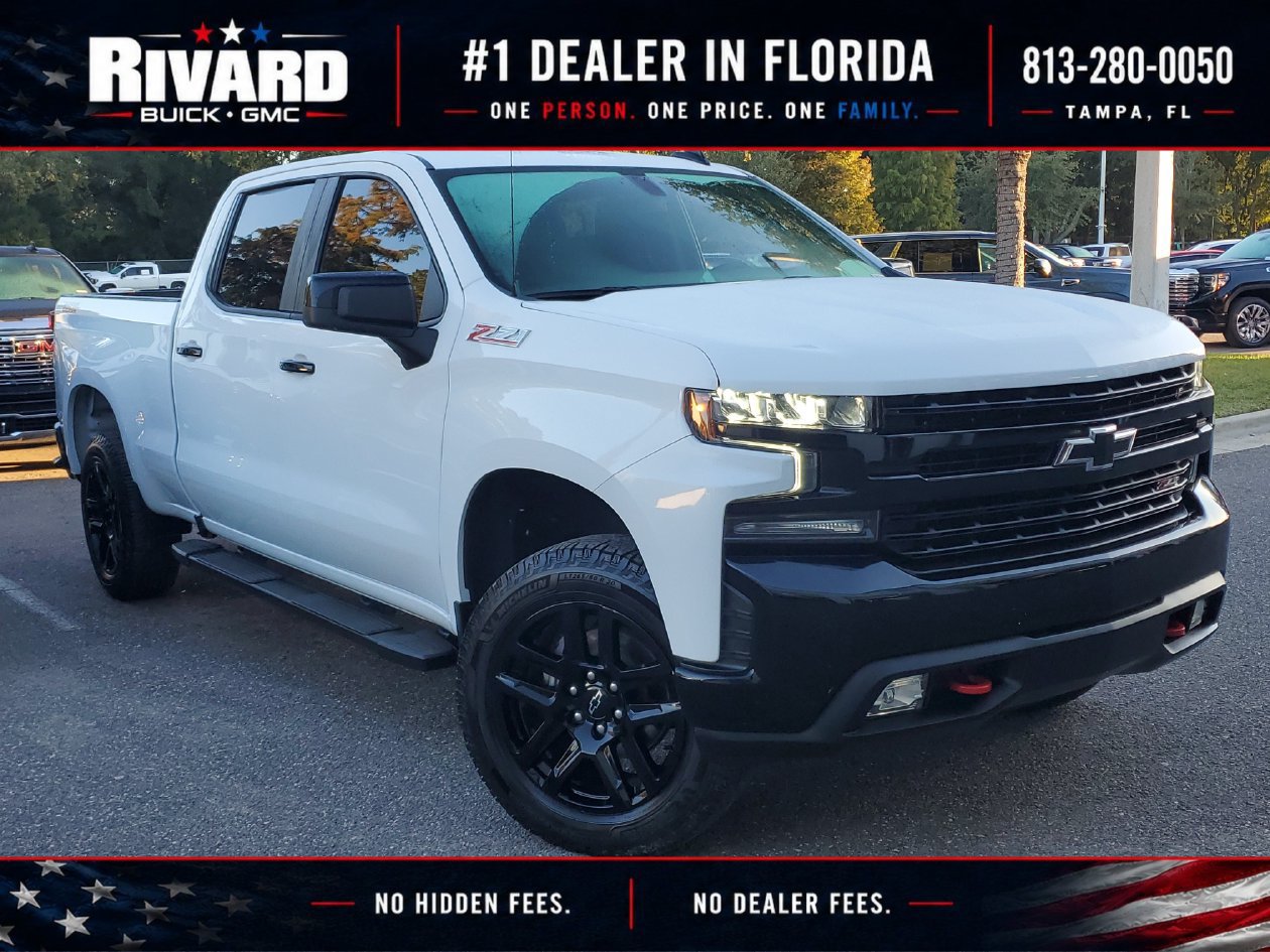 Used 2021 Chevrolet Silverado 1500 LT Trail Boss w/ LPO, Dark Essentials Package AWD/4WD image 1