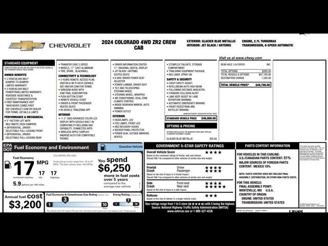 Used 2024 Chevrolet Colorado ZR2 image 3