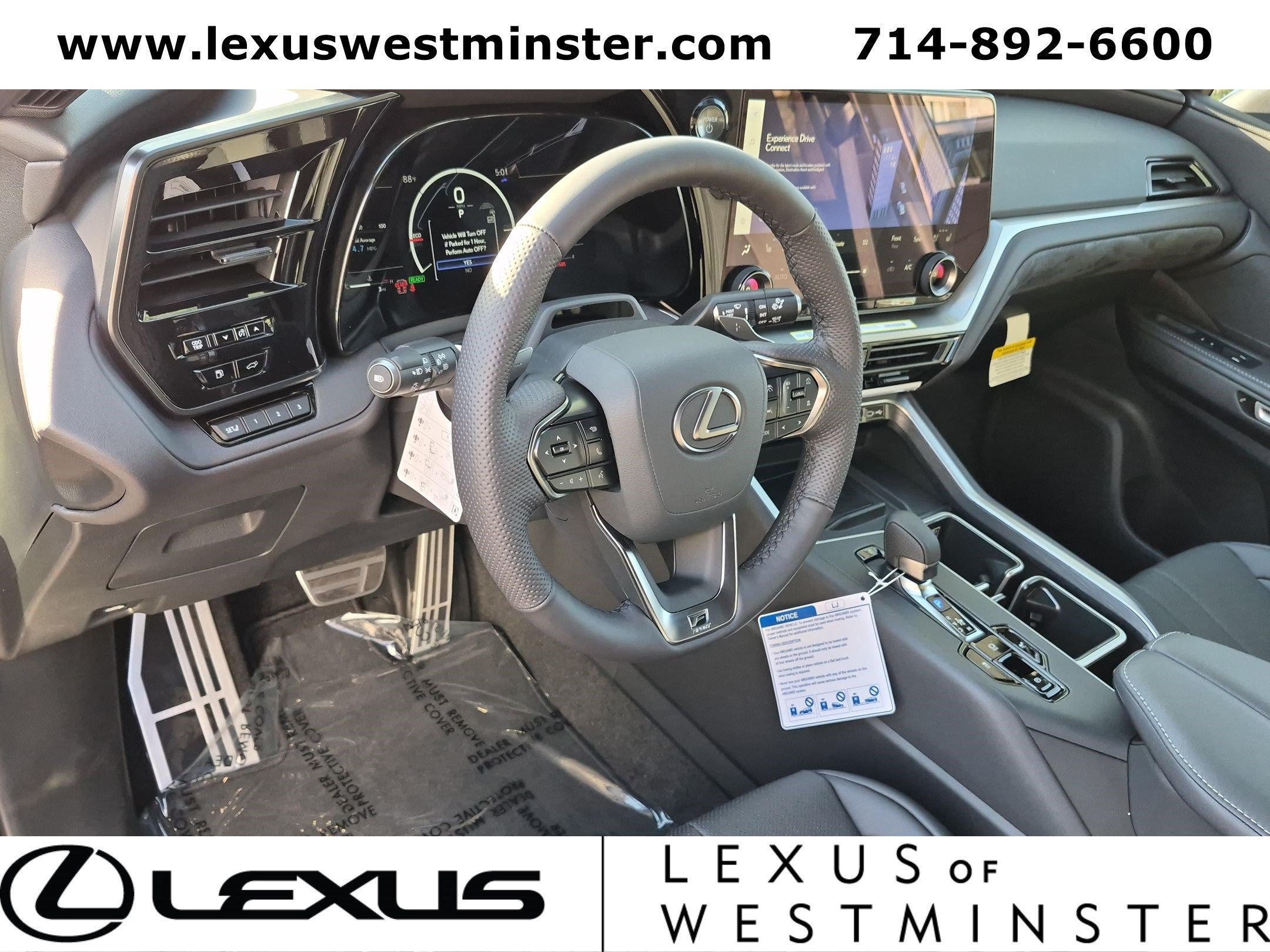 New 2026 Lexus TX 500h AWD image 10