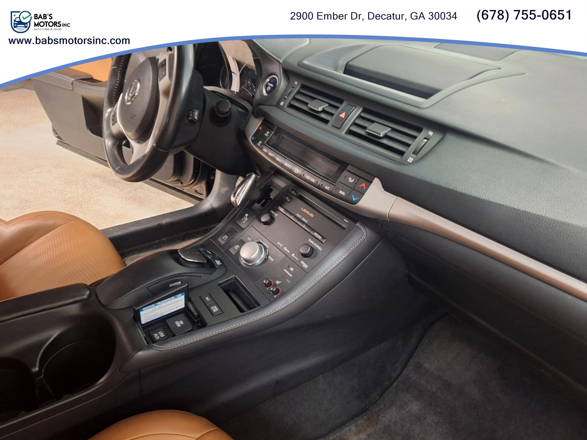 Used 2013 Lexus CT 200h w/ Premium Pkg w/Navigation FWD image 25
