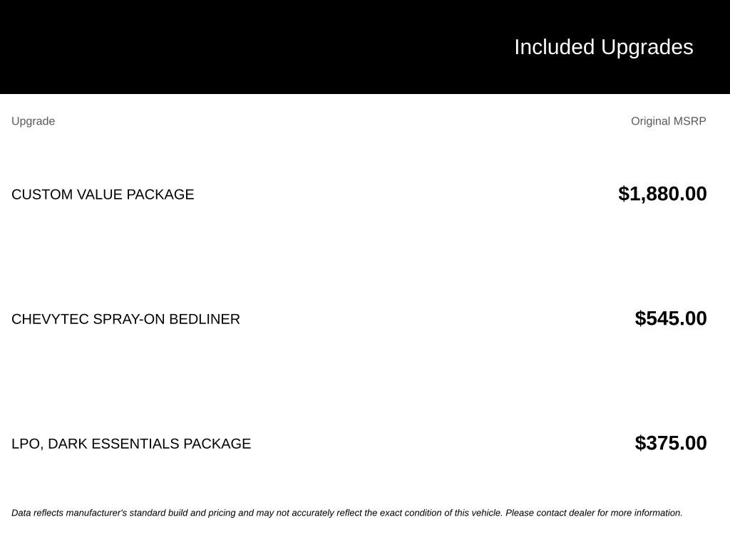 Used 2020 Chevrolet Silverado 2500 Custom w/ Custom Value Package AWD/4WD image 8