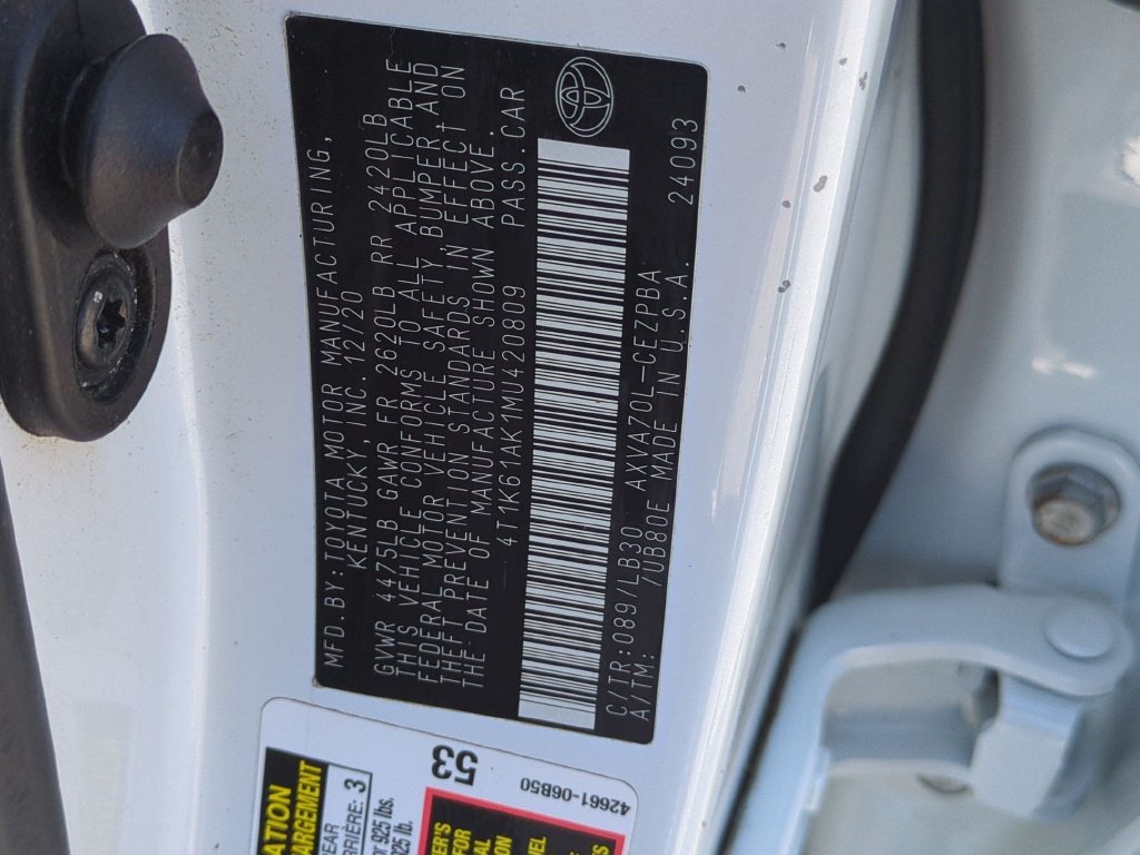 Used 2021 Toyota Camry XSE FWD image 31
