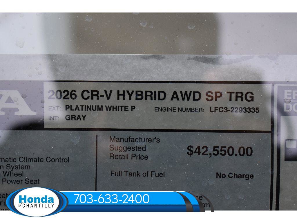 New 2026 Honda CR-V Sport Touring image 39