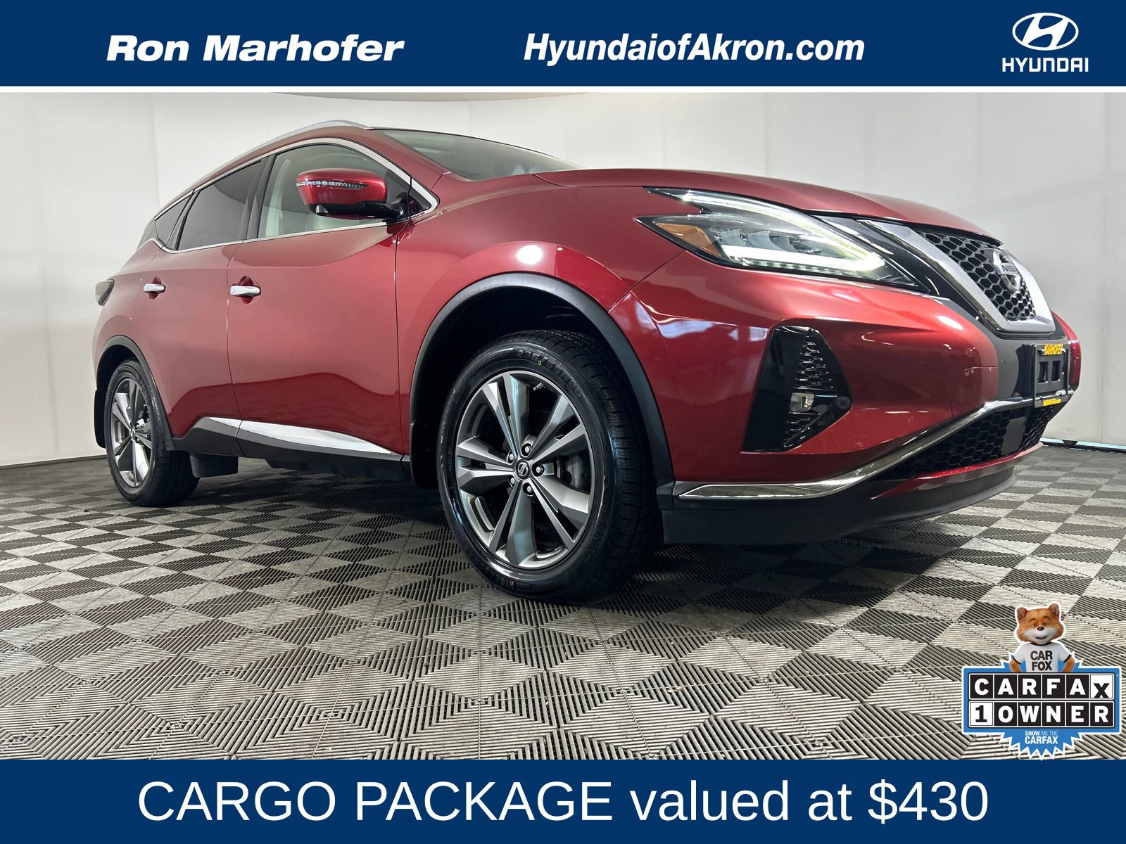 Used 2019 Nissan Murano Platinum w/ Cargo Package