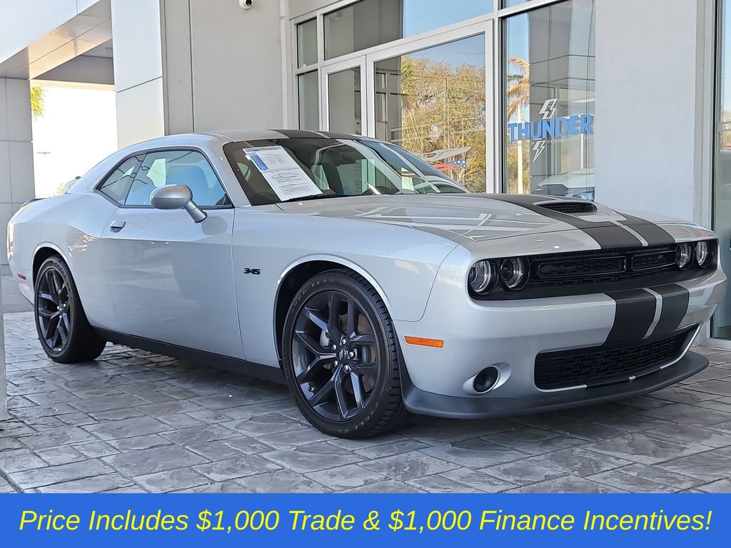 Certified 2023 Dodge Challenger R/T w/ Blacktop Package