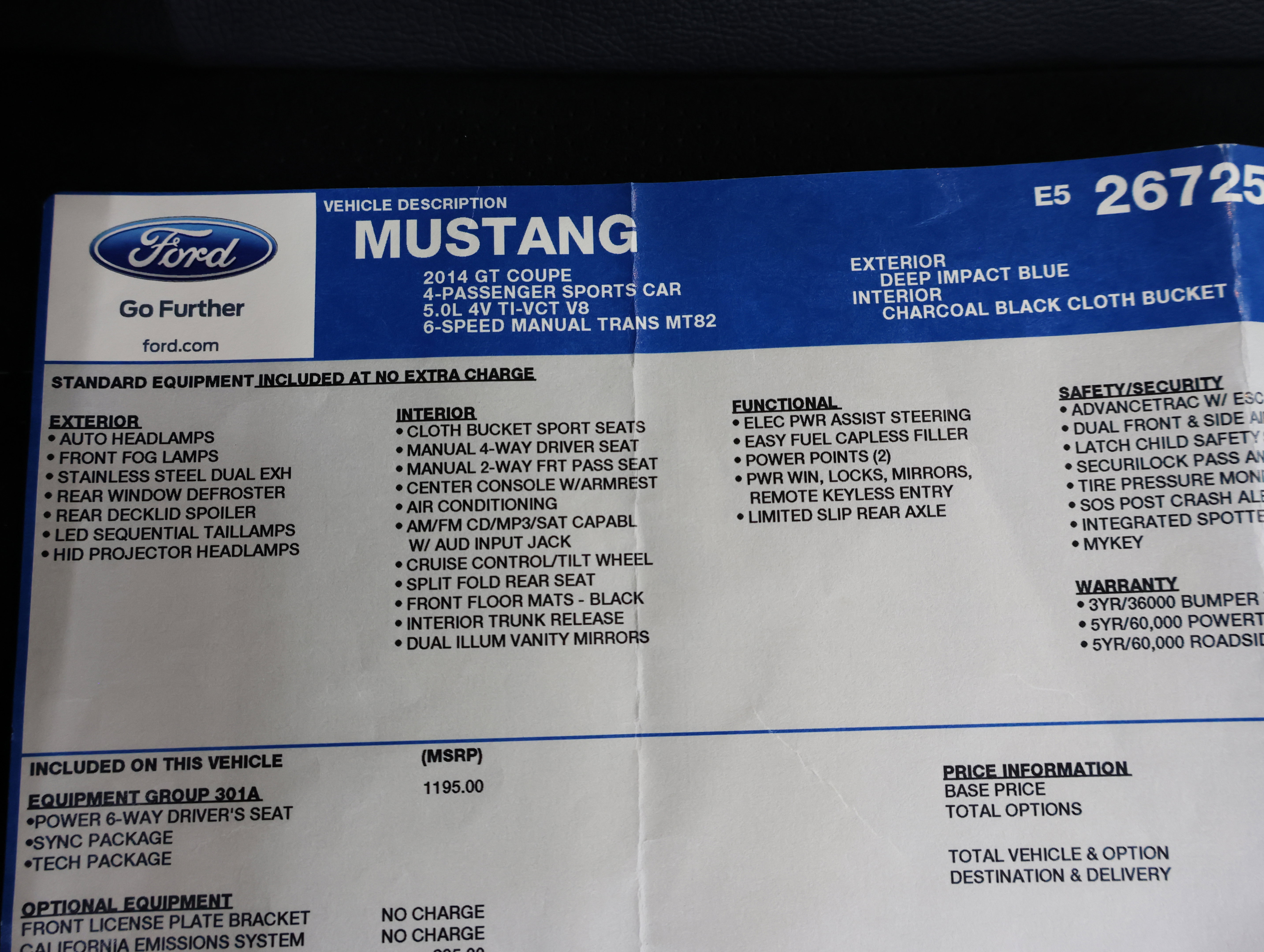 Used 2014 Ford Mustang GT w/ Equipment Group 301A image 59