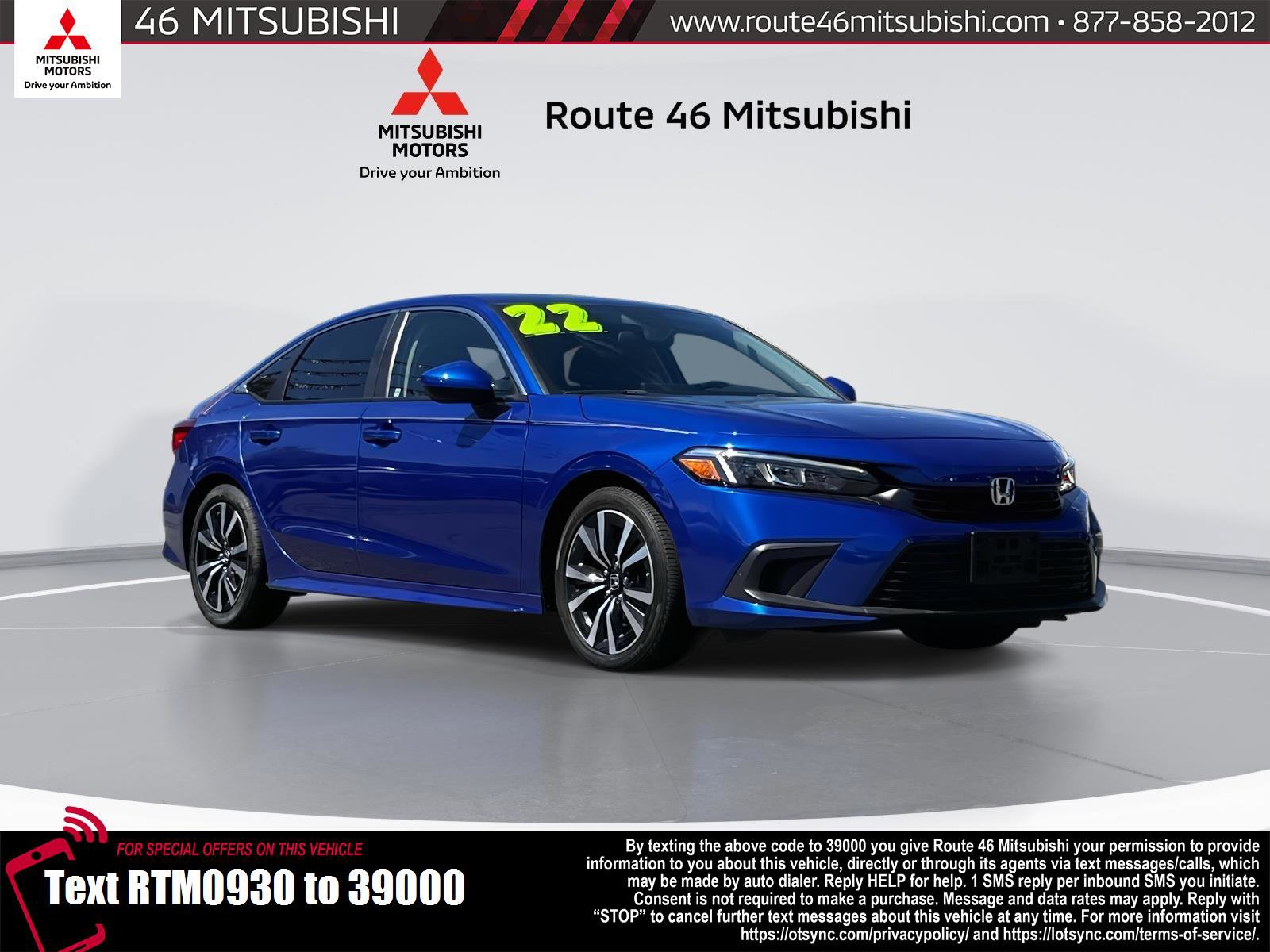 Used 2022 Honda Civic EX