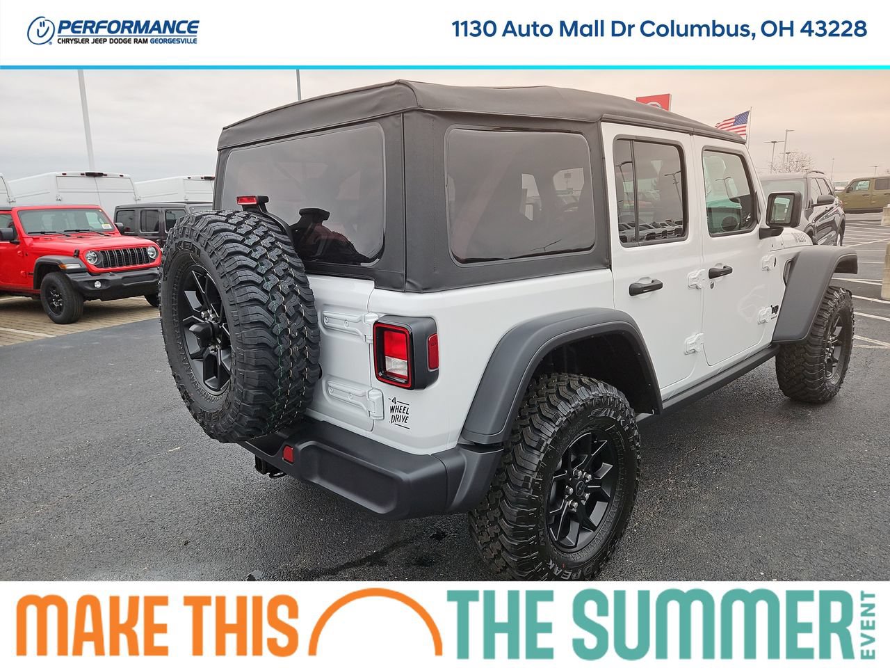 New 2026 Jeep Wrangler Unlimited Sport AWD/4WD image 7