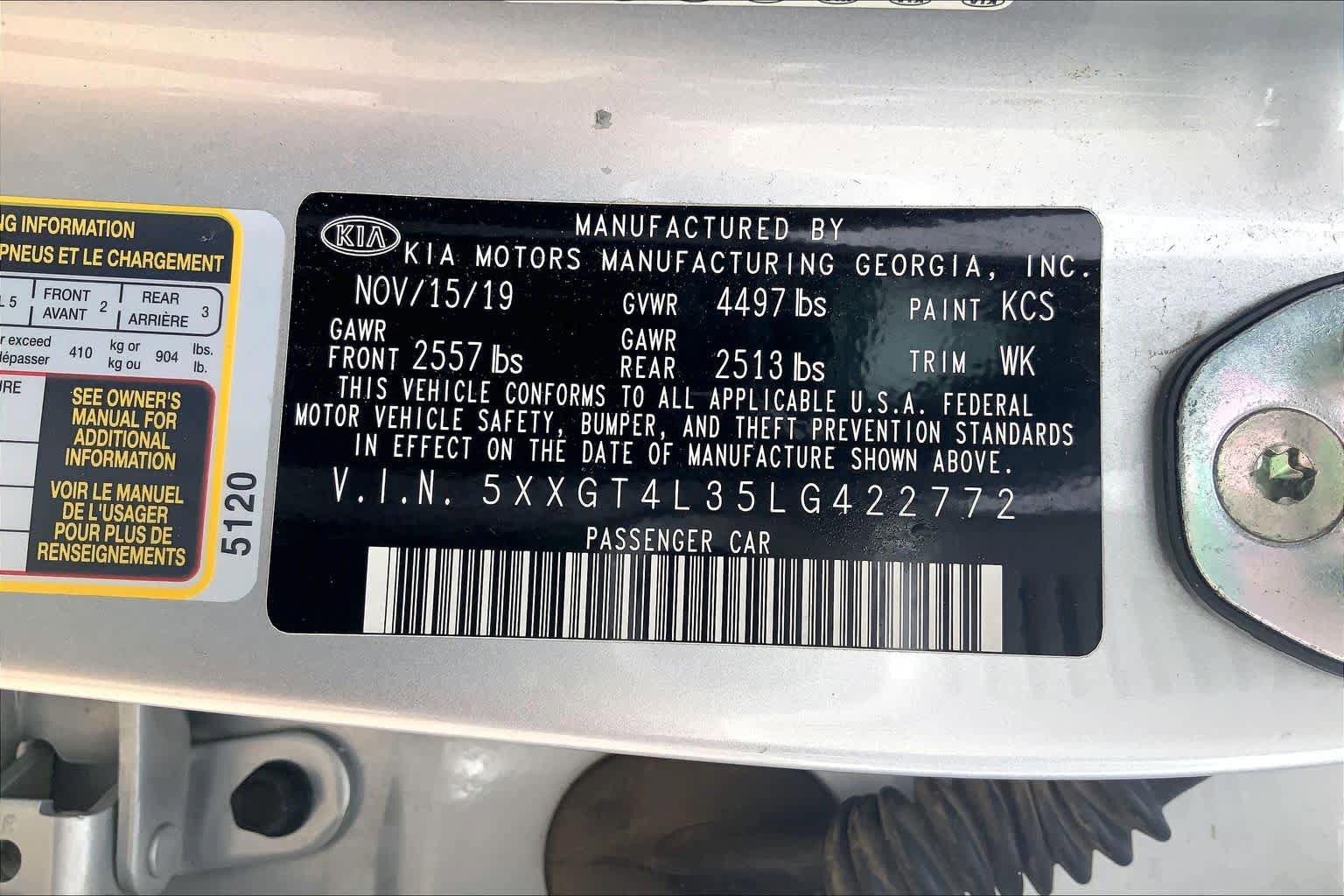 Used 2020 Kia Optima LX FWD image 31