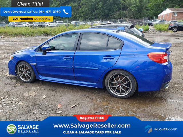 Used 2017 Subaru WRX STI Limited AWD/4WD image 3