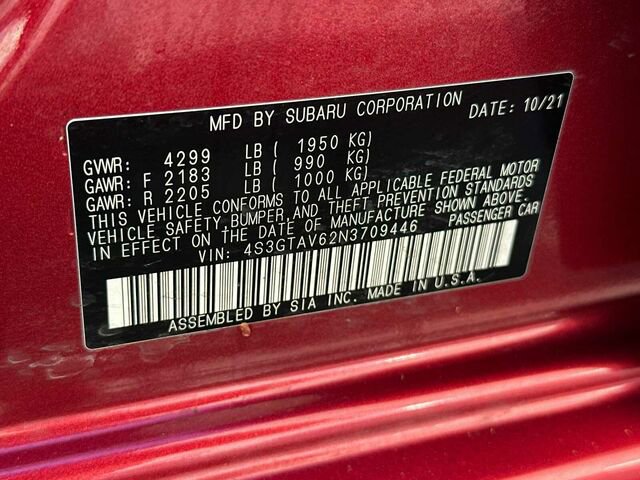 Used 2022 Subaru Impreza 2.0i Premium w/ Popular Package #2 image 33