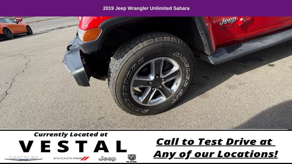 Used 2019 Jeep Wrangler Unlimited Sahara w/ Dual Top Group image 47