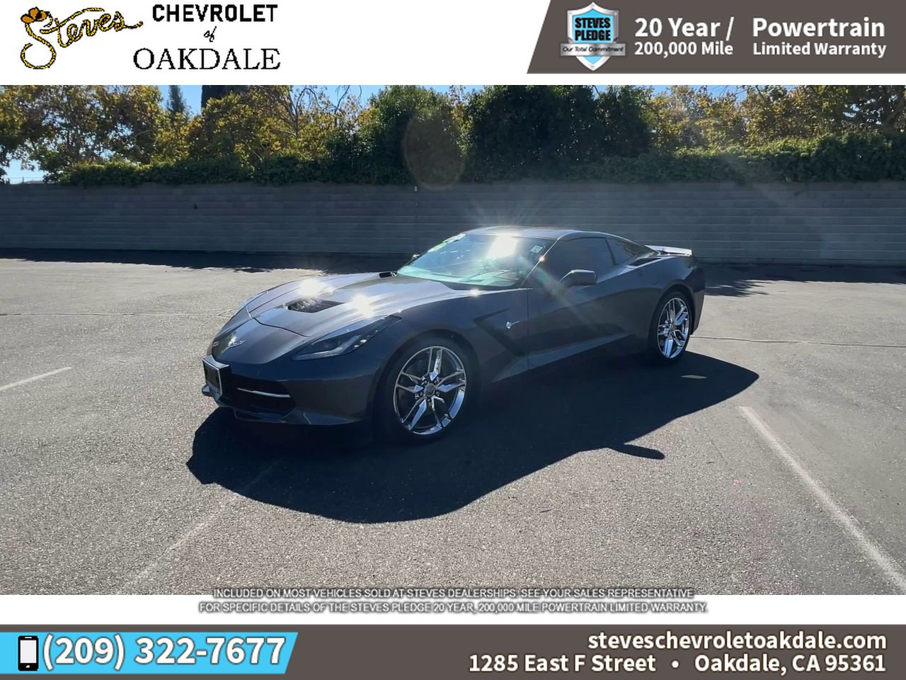 Certified 2014 Chevrolet Corvette Stingray Coupe w/ 3LT Preferred Equipment Group RWD image 5