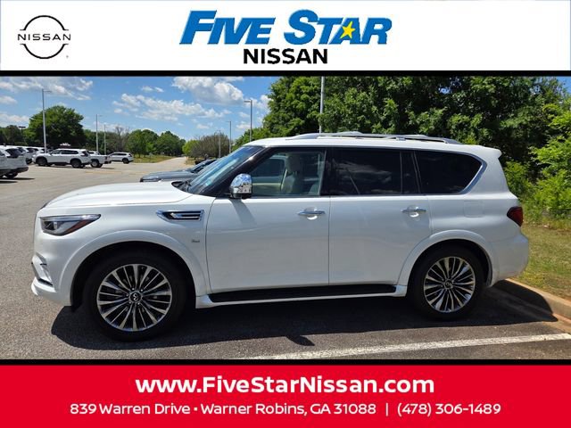 Used 2018 INFINITI QX80 4WD w/ Deluxe Technology Package image 4