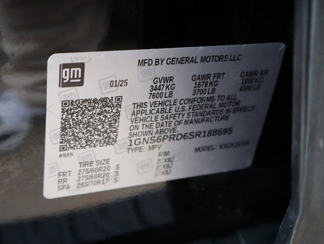 Certified 2025 Chevrolet Tahoe Z71 AWD/4WD image 45