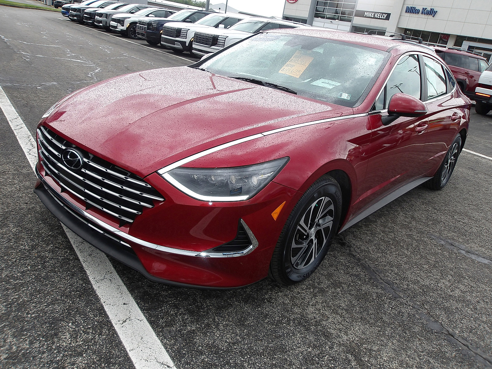Certified 2023 Hyundai Sonata Blue w/ Cargo Package FWD image 3