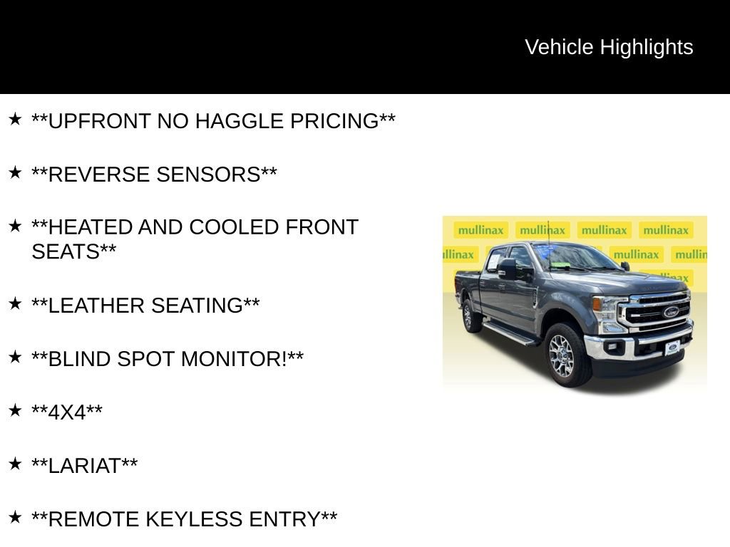 Certified 2022 Ford F250 Lariat w/ Lariat Value Package image 12