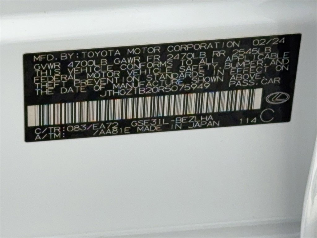 Used 2024 Lexus IS 350 F Sport image 55