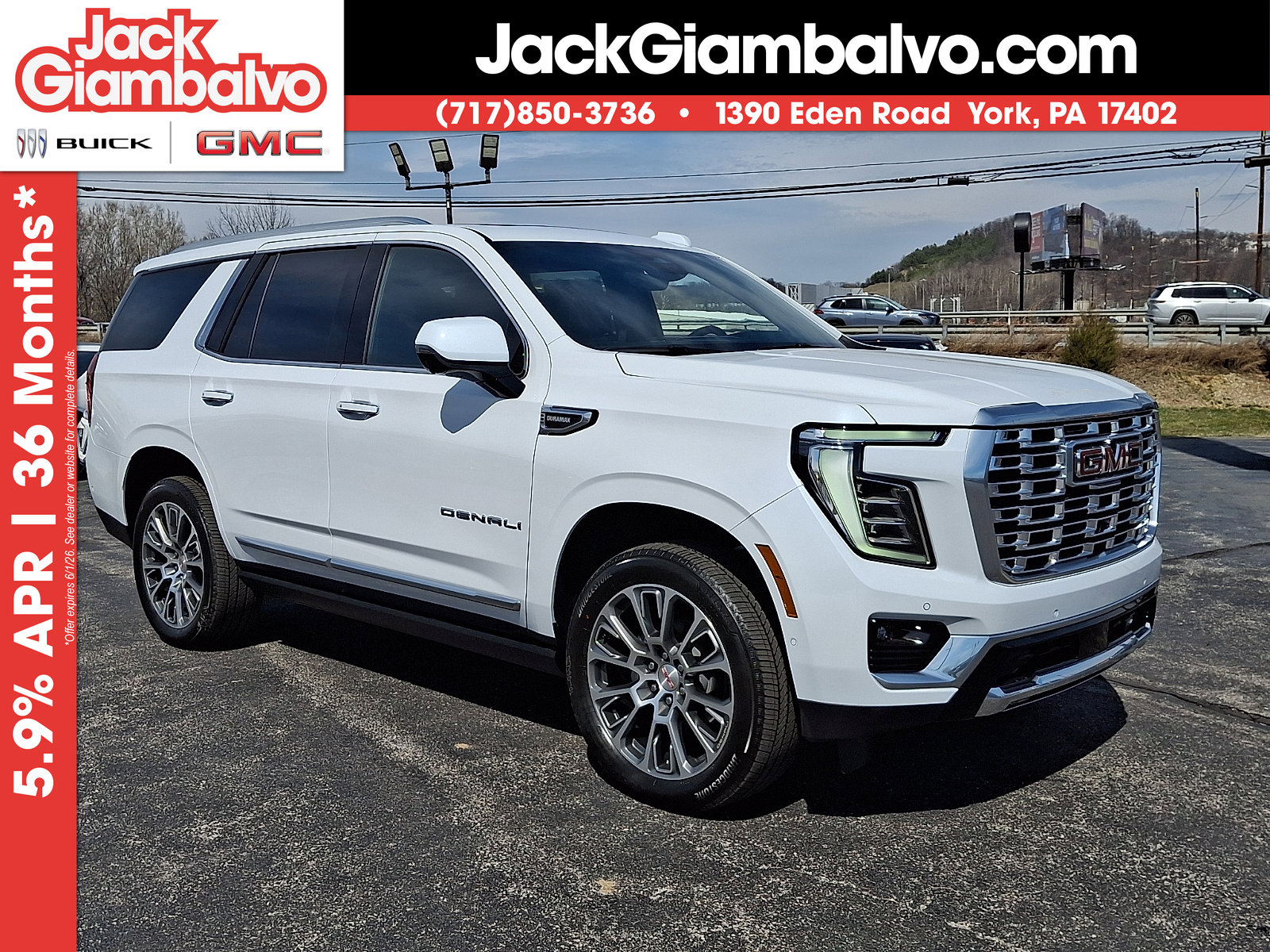 New 2026 GMC Yukon Denali w/ Denali Reserve Package AWD/4WD image 1