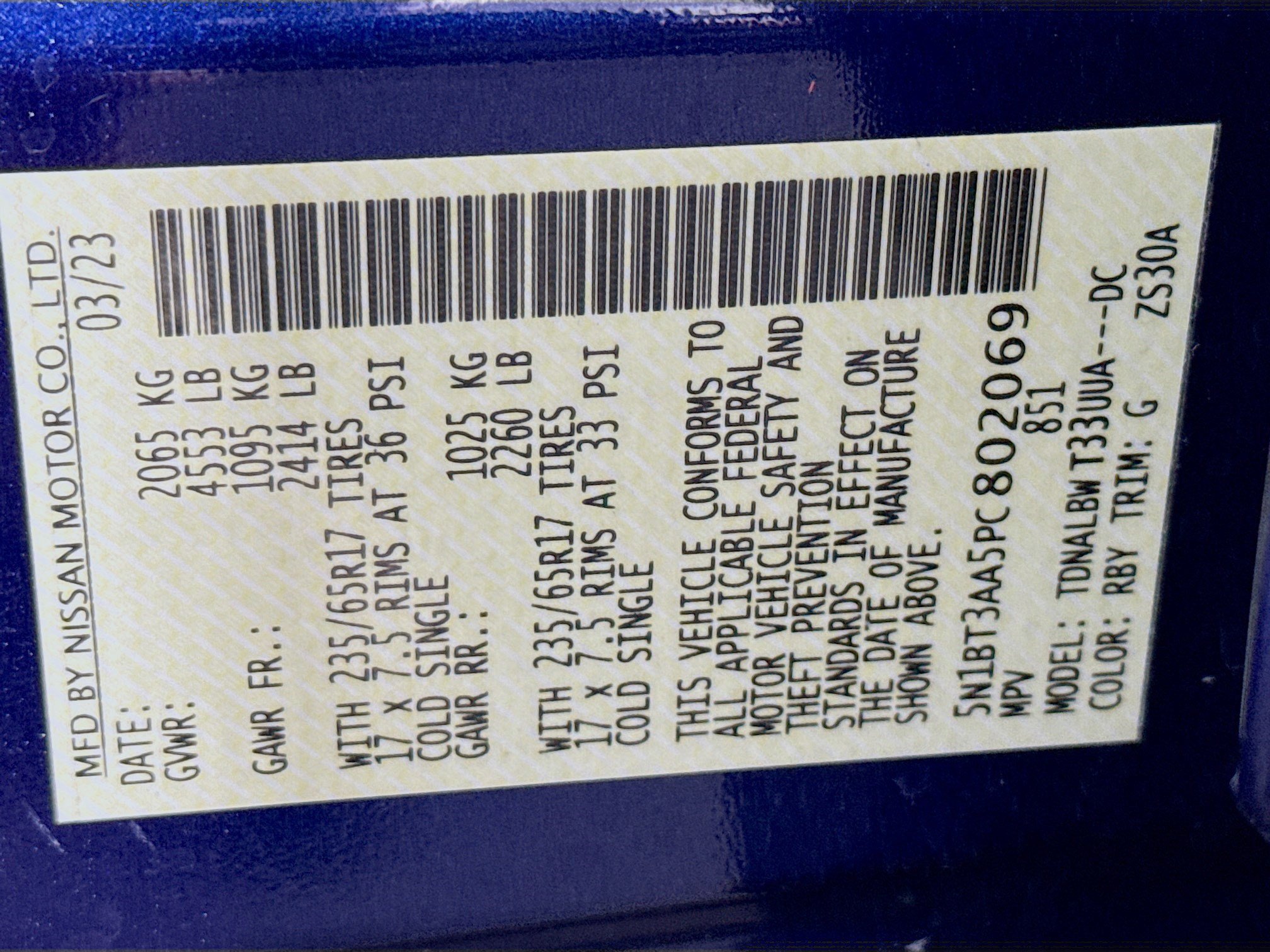 Used 2023 Nissan Rogue S image 40