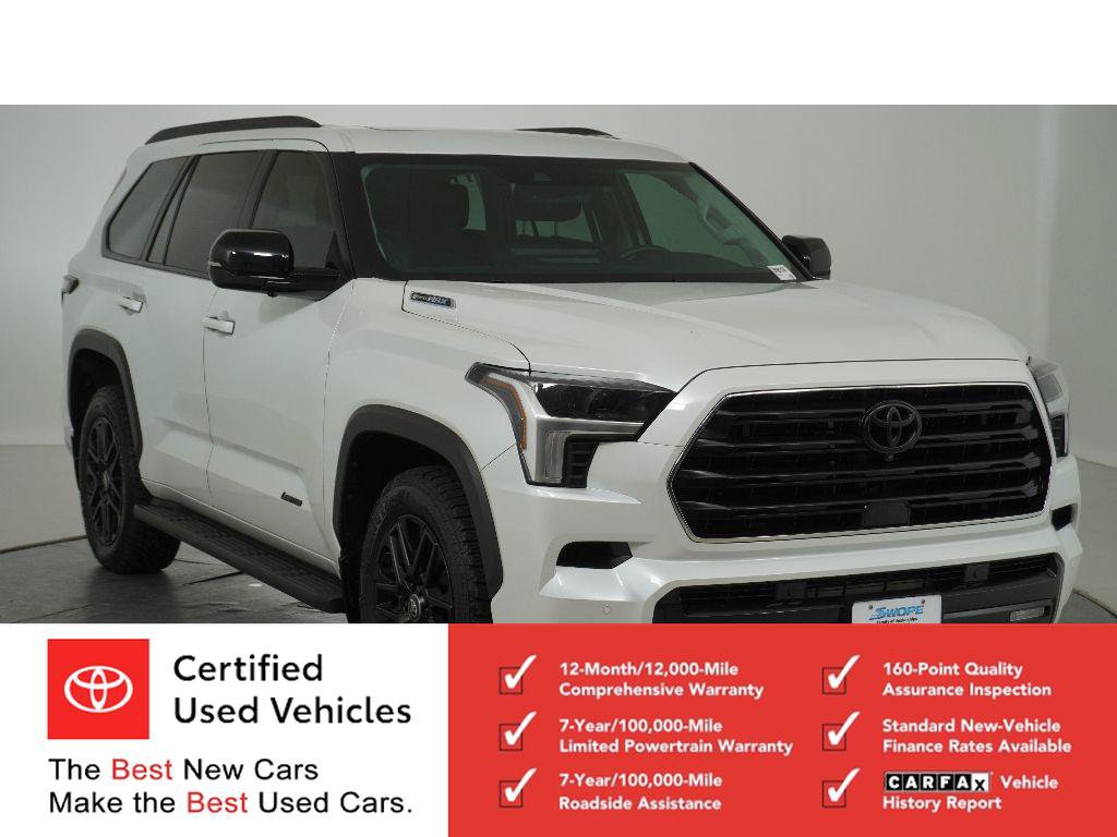 Certified 2024 Toyota Sequoia Limited w/ Nightshade Package AWD/4WD video 1