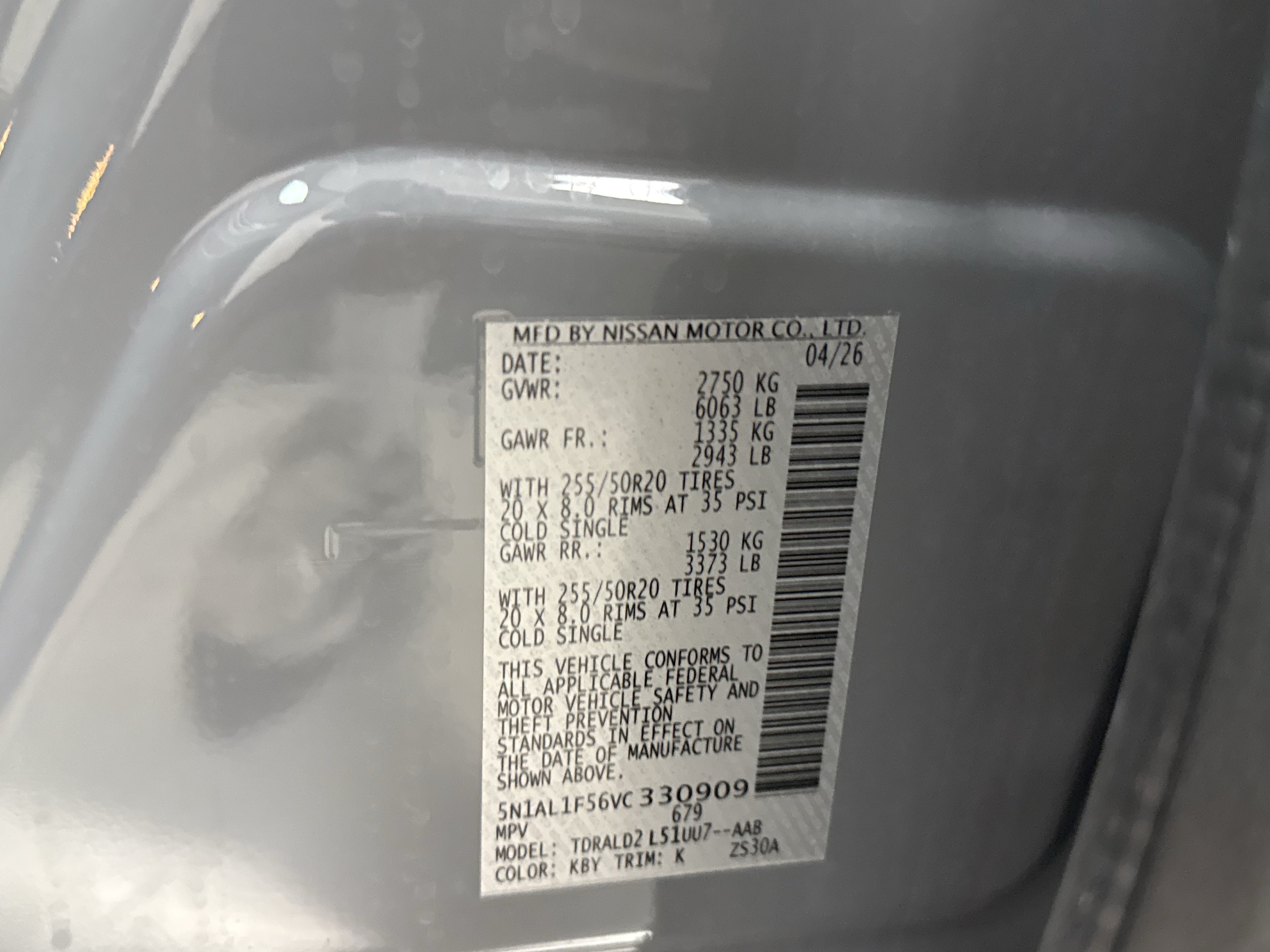 Certified 2027 INFINITI QX60 Luxe w/ Cargo Package FWD image 27