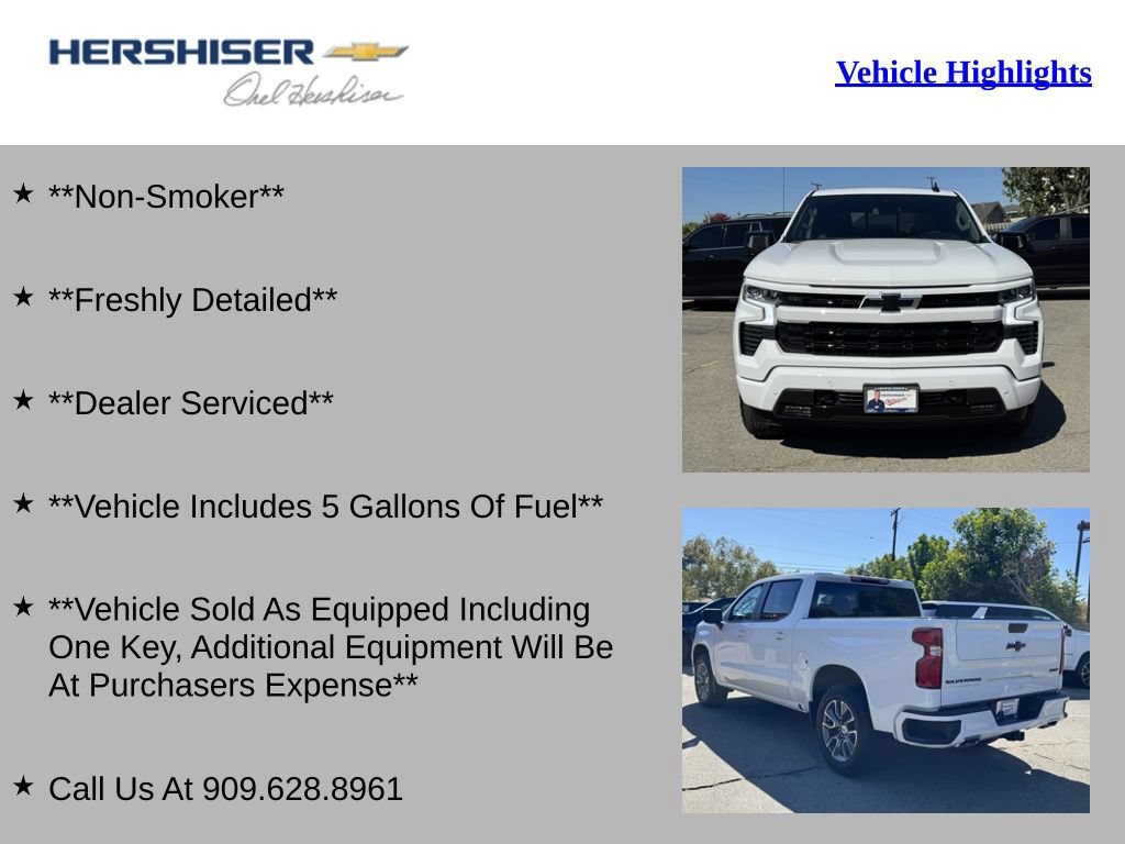 Used 2026 Chevrolet Silverado 1500 RST w/ RST All Star Premium Package AWD/4WD image 2